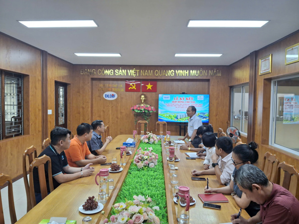 Lễ ký kết hợp đồng vay vốn hạng mục Nhà ở xã hội thuộc dự án Tổ hợp Trung tâm thương mại – Khách sạn – Nhà ở
