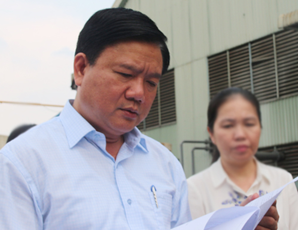 Ông Đinh La Thăng "truy" chủ tịch Hóc Môn về bãi rác gây ô nhiễm
